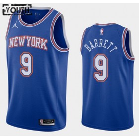 New York Knicks R.J. Barrett 9 2020-21 Jordan Brand Statement Edition Pelipaidat Swingman - Lasten